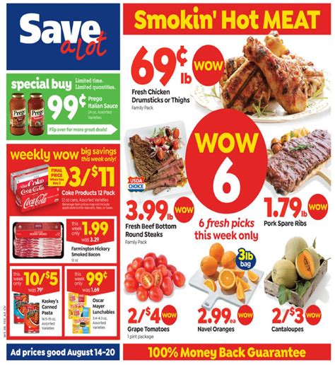 Savealot ads - Nov 29, 2023 · Check out the flyer with the current sales in Save a Lot in Stevens Point - 3264 Church St. ⭐ Weekly ads for Save a Lot in Stevens Point - 3264 Church St. Weekly Ads Hot Deals Retailers Retailers by category Locations Products Foreign ads 